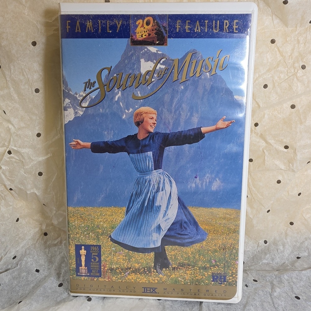 20th Century Fox The Sound‎ of Music VHS Julie Andrews Musical THX Mastered